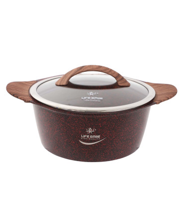 سرویس قابلمه 12 پارچه گرانیت لایف اسمایل مدل LIFEP5