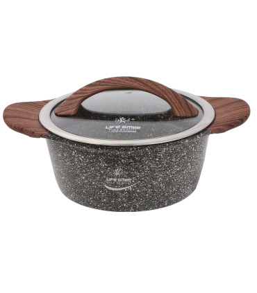 سرویس قابلمه گرانیت 10 پارچه لایف اسمایل مدل LIFEP5