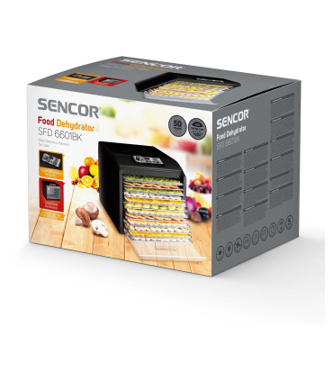 میوه خشک کن سنکور مدل SFD 6601BK