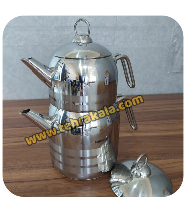 ست کتری با قوری استیل کرکماز مدل Mega A091