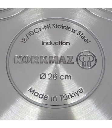 قابلمه استیل کرکماز سایز 26 مدل Astra2 A2026