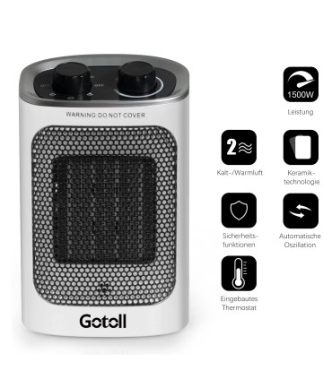 فن هیتر گوتول مدل ptc-1709