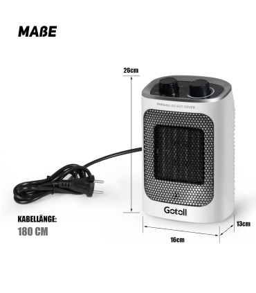 فن هیتر گوتول مدل ptc-1709