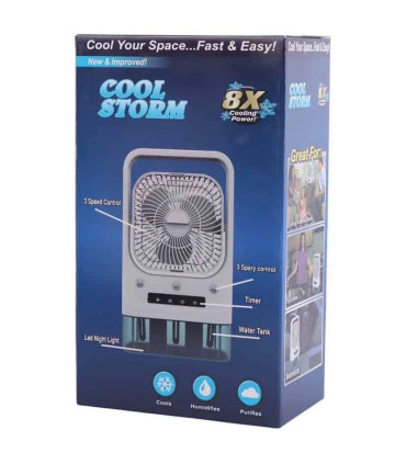 کولر ابی رومیزی بخور دار کول استورم