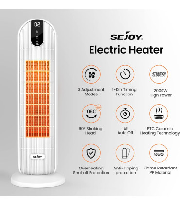 بخاری برقی Sejoy DNQ C20H5