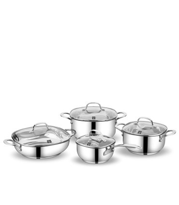 سرویس قابلمه استیل کرکماز 2785